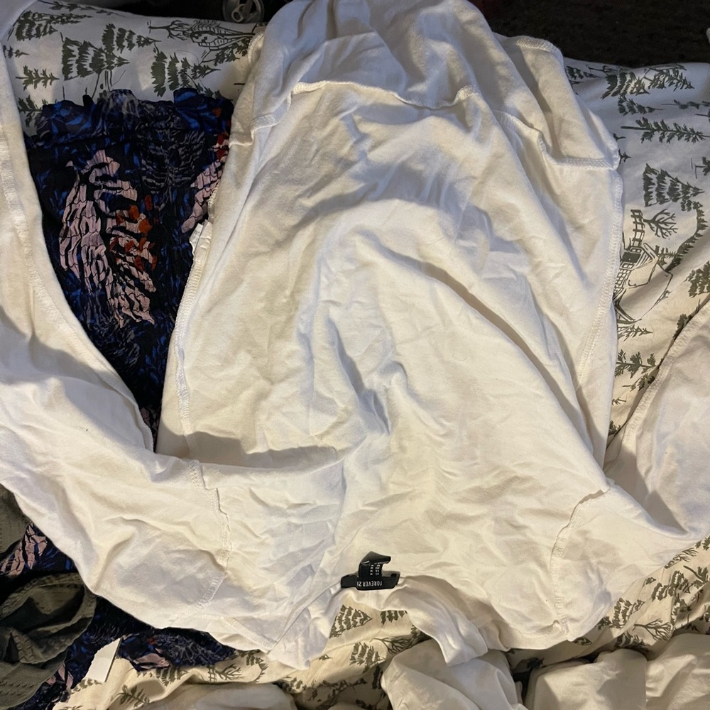 Forever 21 White Bodysuit